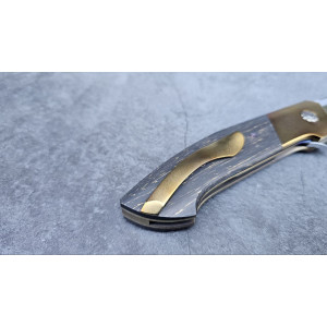 ELEMENTAL авторський складаний ніж ручної роботи майстерня Androshchuk Knives, сталь CPM S125V, 65 HRC. Photo 3